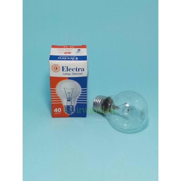 Lampu Pijar 40 Watt / Bohlam 40 Watt Elektra
