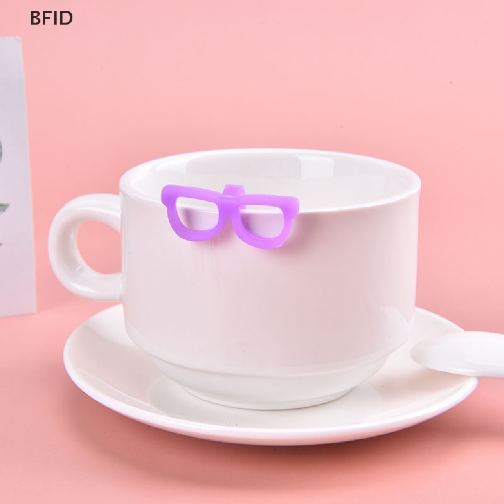 [BFID] 6pcs Gelas Silikon Berbentuk Gelas Wine Penanda Gelas Minum Identifier Goblet [ID]