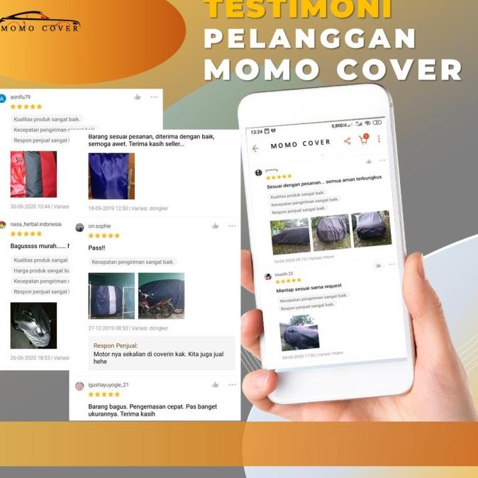 Sarung Mobil Toyota Avanza MOMO Body Cover Mobil Avanza Waterproof