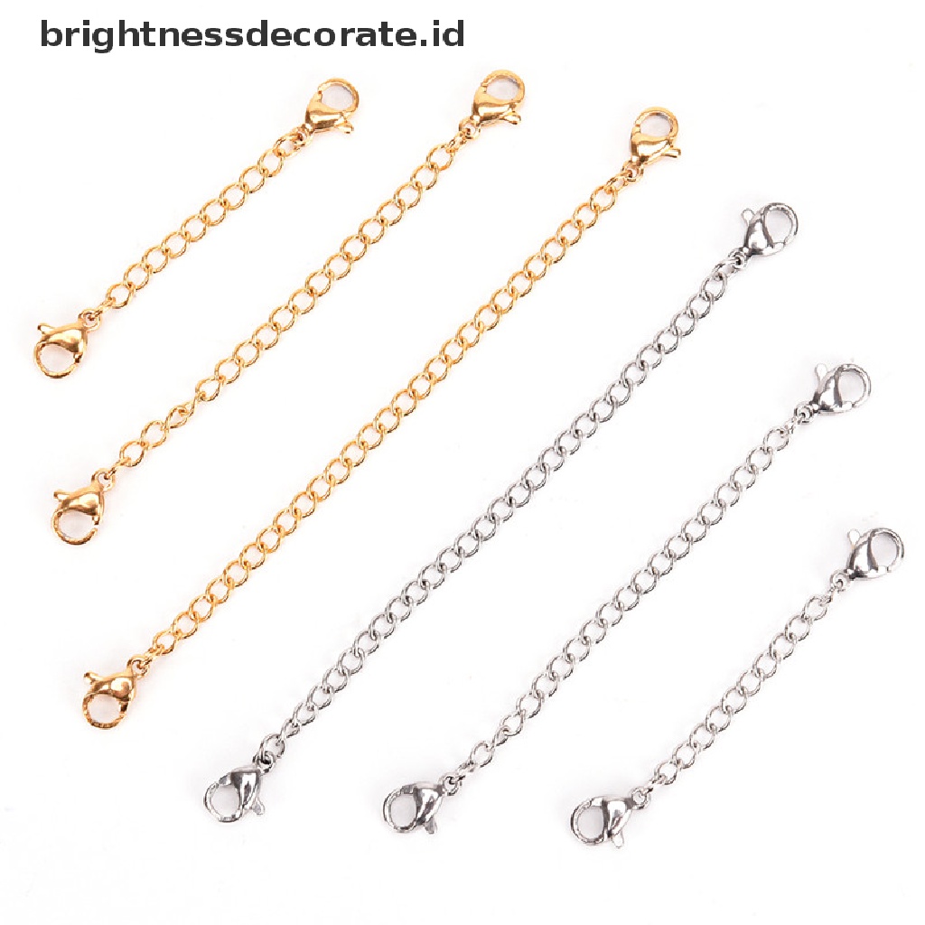 [Birth] Extension Chains Extender Tail Kaitan Kalung Gelang Anting Membuat Perhiasan [ID]