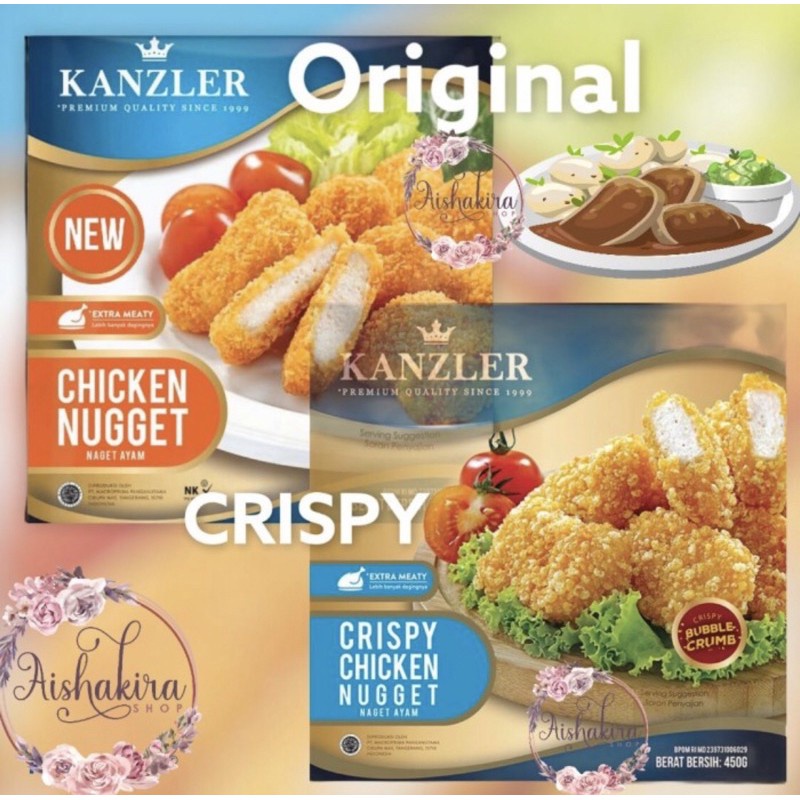 Kanzler Nuget crispy / nuget original