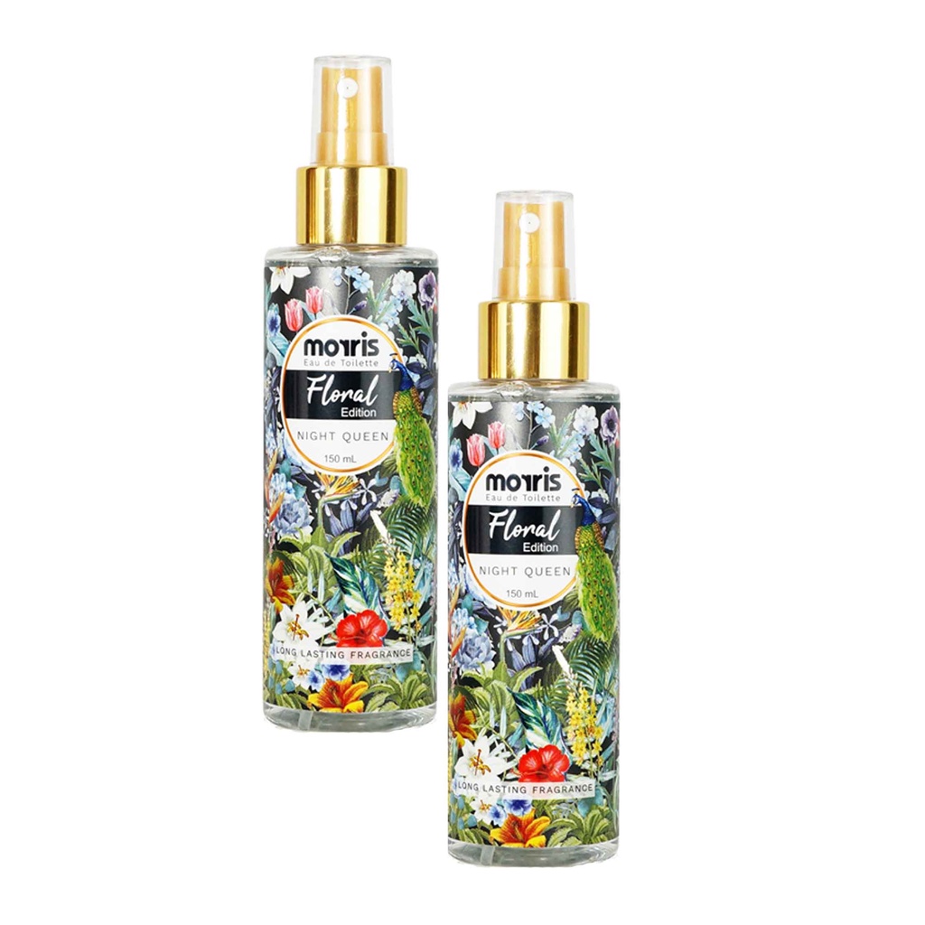 Moris Eau de Toilette/Minyak Wangi Floral Editio/Night Queen/150ml