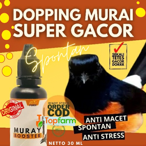 Vitamin Murai Batu / Vitamin Burung 30 ml / Vitamin Murai Batu / Vitamin Burung Murai / Burung Murai