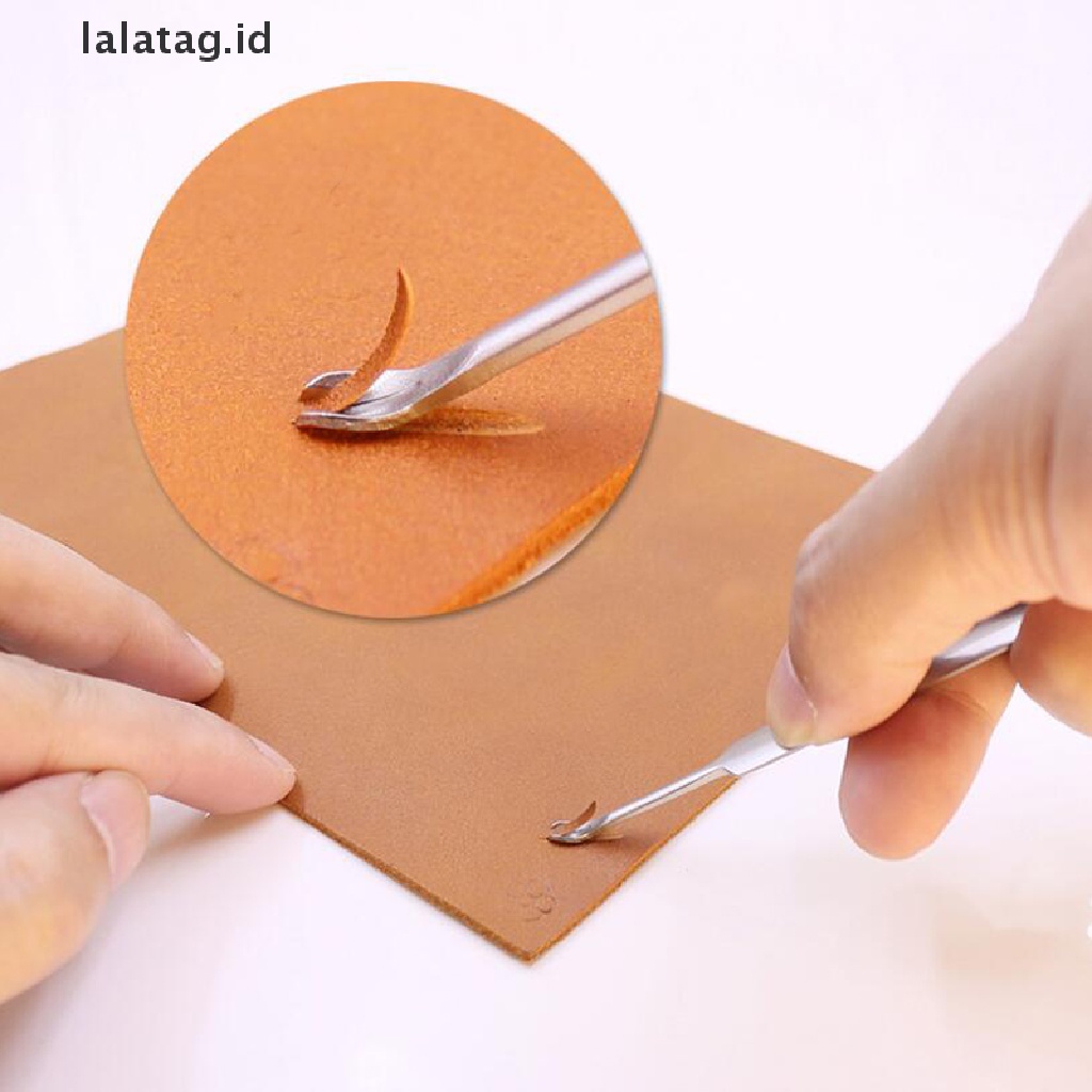 [lalatag] Leathercraft Stitching U V Shaped Groover Skiving Edge Beveler Tools [ID]