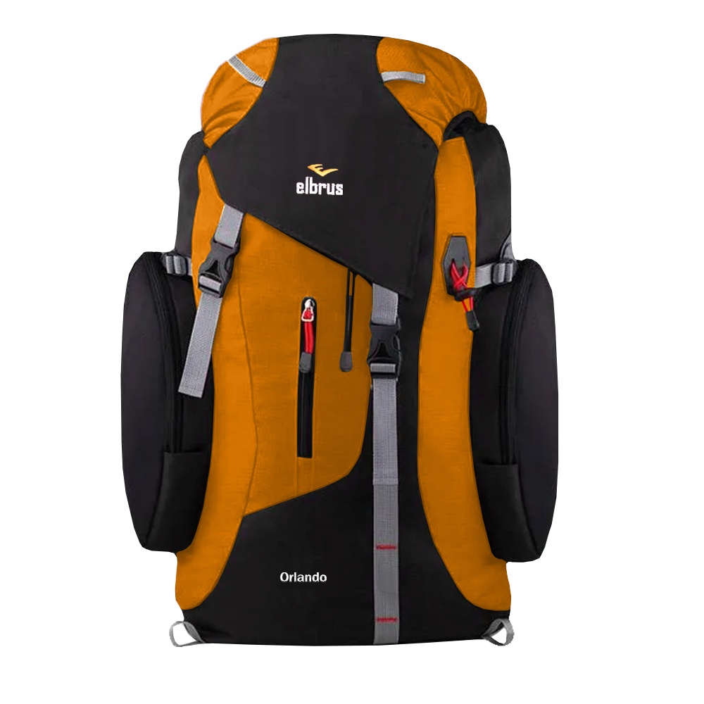 Tas Carrier 60L Keril Gunung Jumbo Ransel Camping Elbrus Orlando