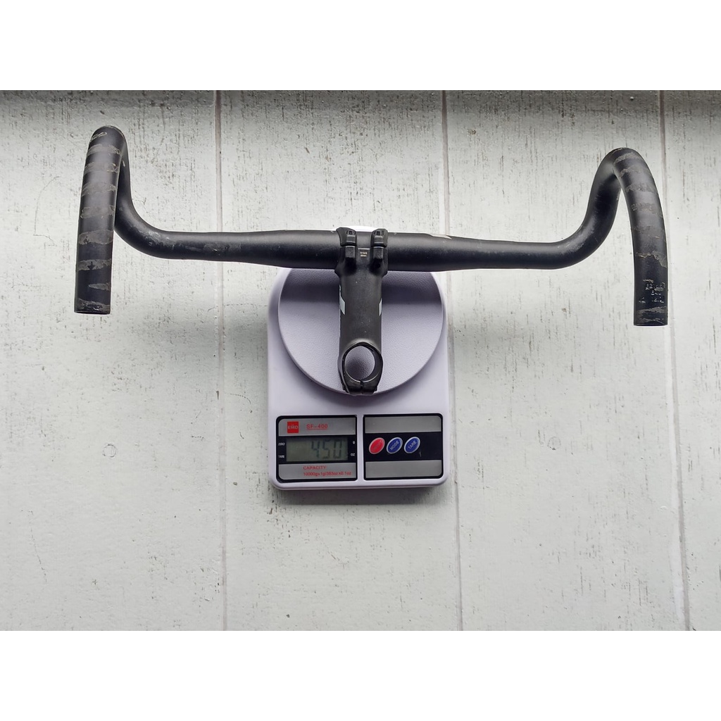 Merida dropbar handlebar stem aluminum handle bar sepeda