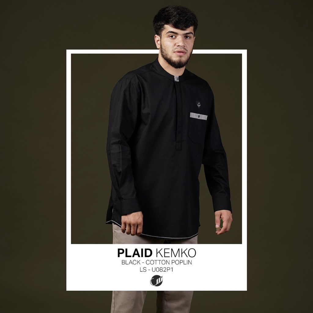 BAJU KEMEJA KOKO SAMASE PLAID KEMKO 01U082P PJG