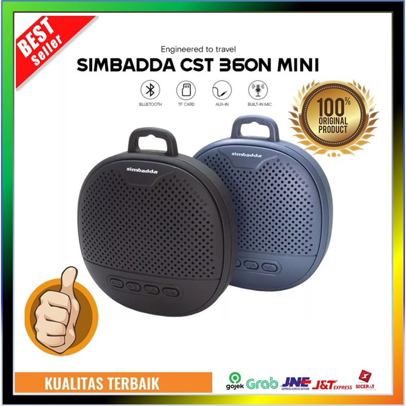 Termurah Speaker SIMBADDA CST 360N MINI - Portable Bluetooth Speaker