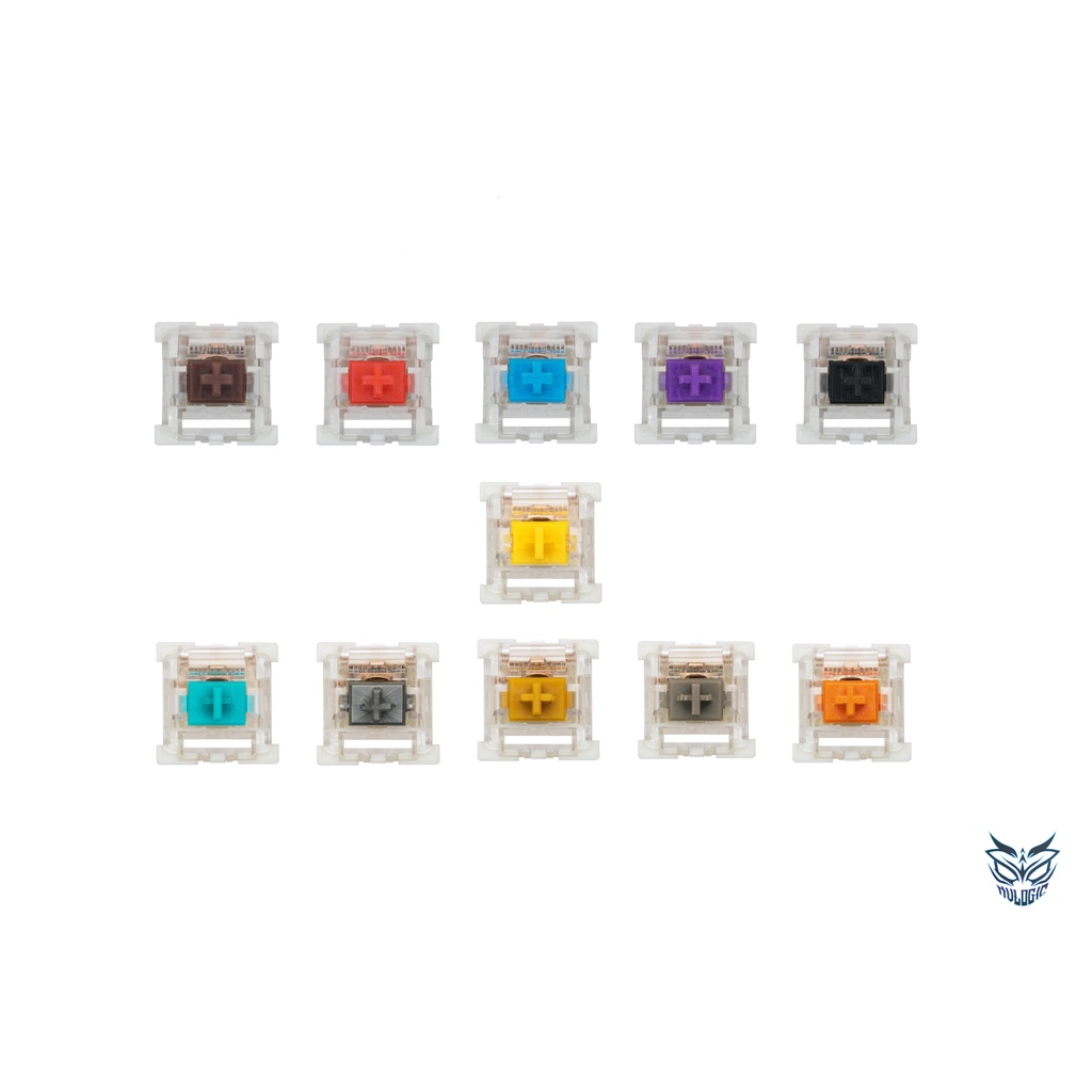 Switch for Mechanical Keyboard Gaming Gaote - Red Brown Blue Black Purple Silver Gold White Gray Yellow