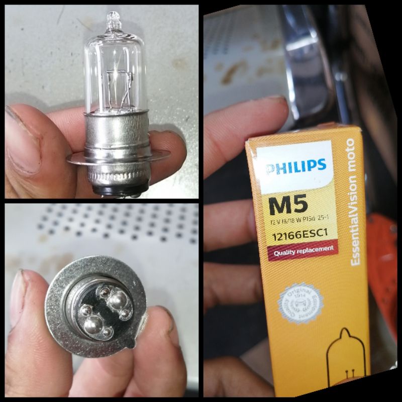 Bohlam bolam depan 18 watt kaki 1 philips
