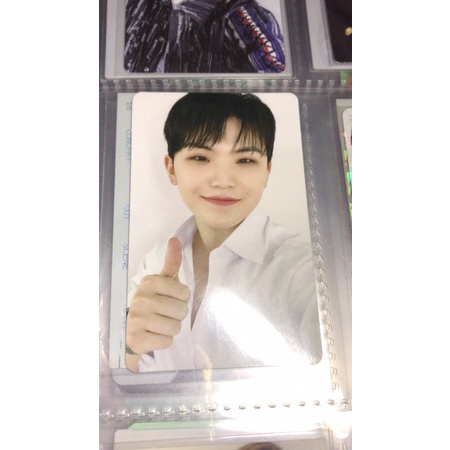 WTS PHOTOCARD WOOZI SEVENTEEN BLUERAY DVD INCOMPLETE