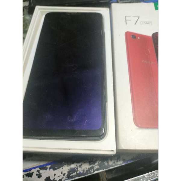 HP HANDPHONE MINUS OPPO F7 RAM 4/64 MINUS EMMC SAMPAI MENU LANGSUNG RESTART