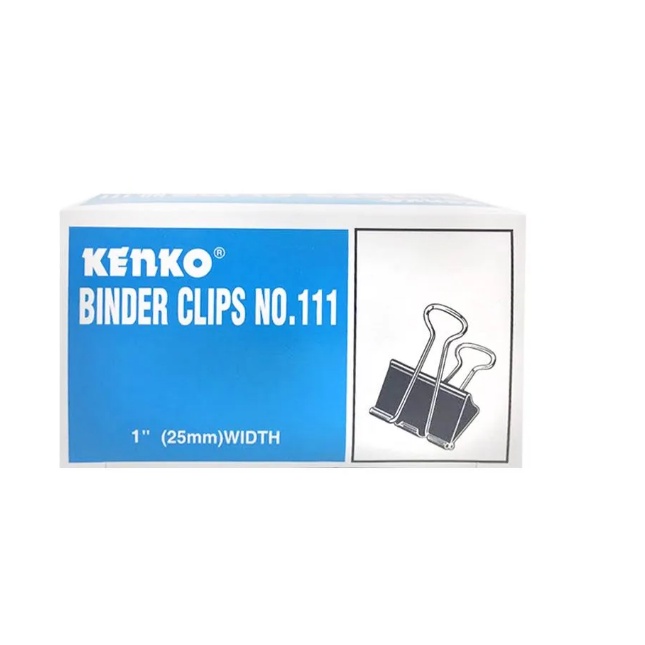 

KENKO NO. 111 BINDER CLIP - PENJEPIT KERTAS