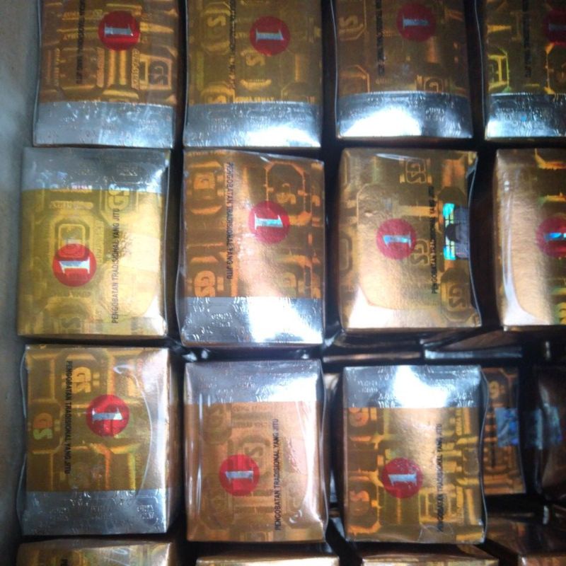 

GS kapsul gemuk badan no 1 original isi 24saset