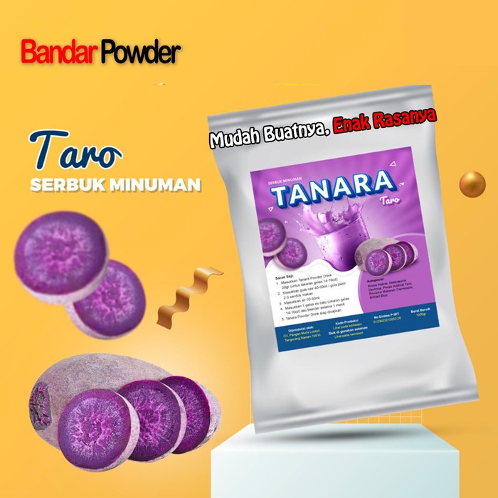 

Terlaris ✨ - Taro Powder - Bubuk Minuman Ubi Ungu Bubble Drink Milkshake Ice Blend 2.1.23