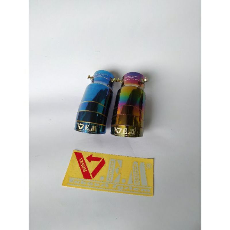 Tailpipe cutter Muffler atau ujung variasi knalpot mobil original produk, cocok untuk Agya, Ayla, Av