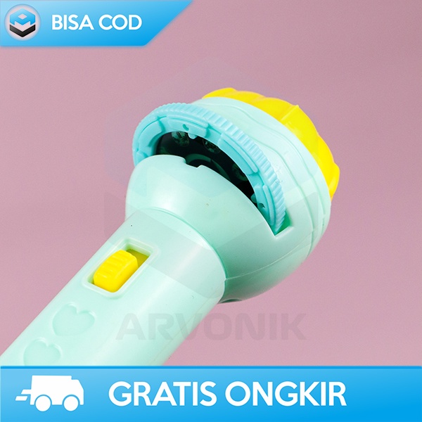 SENTER MAINAN ANAK LAMPU PROYEKTOR TODDI MAGIC LAMP SENTER KARAKTER