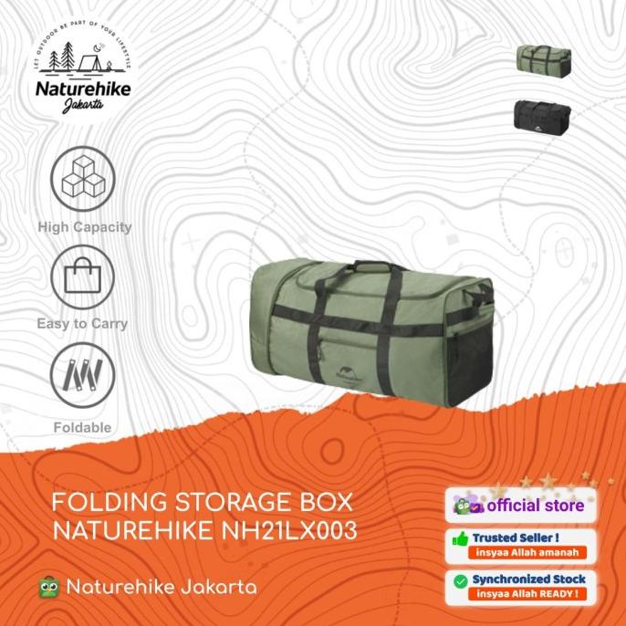 TAS / KOPER / TRAVEL BAG LIPAT PORTABLE CAMPING NATUREHIKE NH21LX003