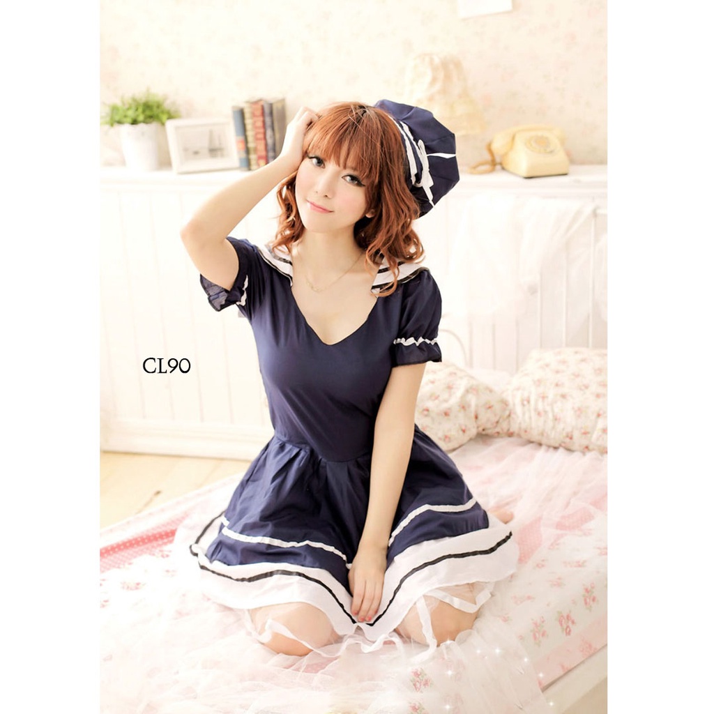 [READY STOK] DRESS COSTUM LINGERIE SAILORMOON BIRU CL90