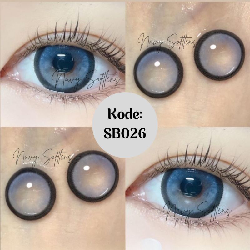 SB026 / Softlens Princess Blue / Softlens Barbie / 15mm / Softlens Murah