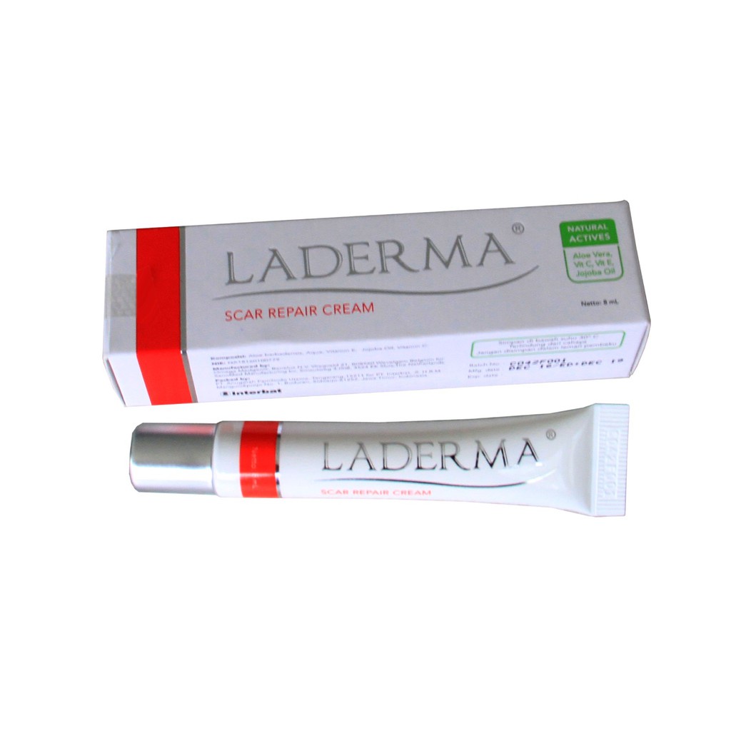 Krim bekas luka Laderma Scar Repair Cream 8ml