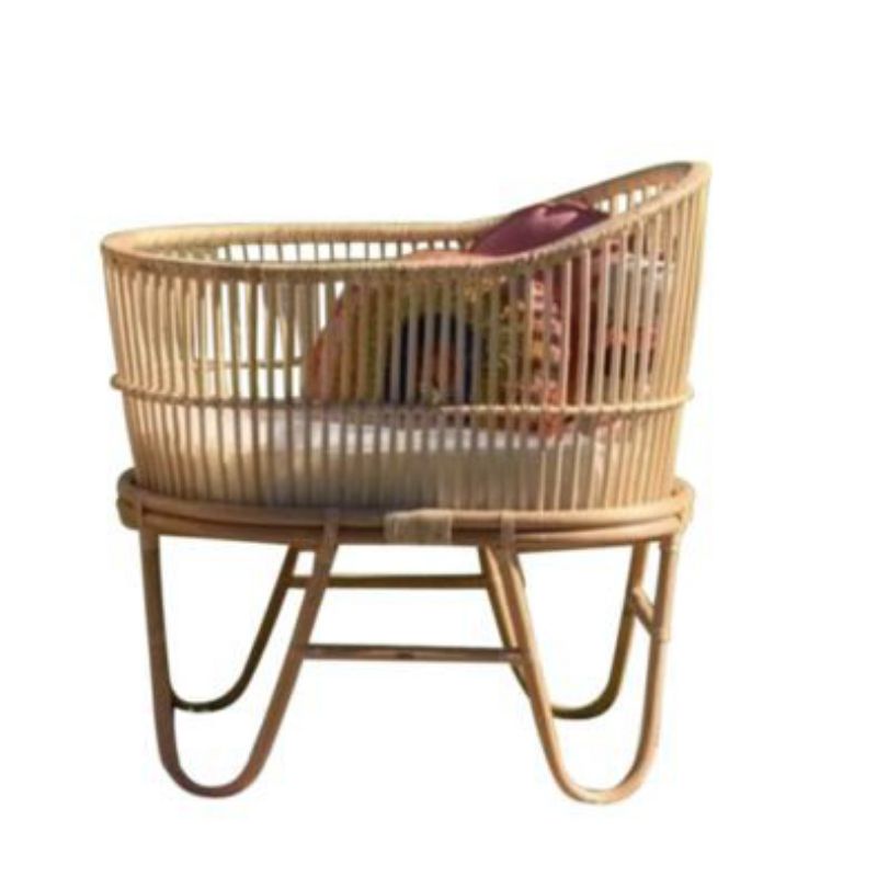 Sarah Bassinet / keranjang rotan / keranjang bayi rotan / keranjang bayi (free ongkir Jawa)