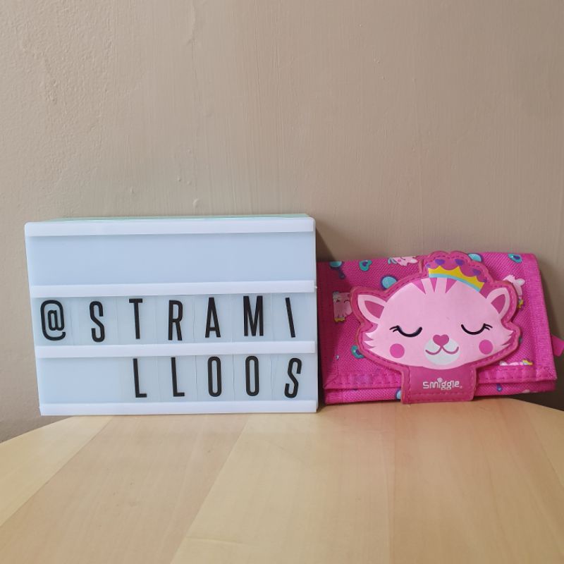 SMIGGLE WALLET DOMPET TAS LUNCH BOX BENTO GIRL PRELOVED BEKAS