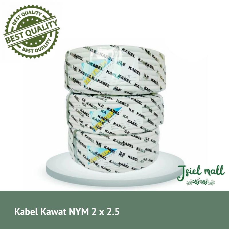 Kabel Listrik Kawat NYM 2 x 2.5 (50 meter) 2x2.5