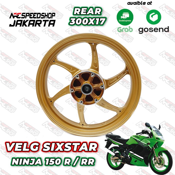 Vnd Velg Racing Six Star - Ninja Rr / R Gold Velg #Rcb #Oz # Delkevic #Original