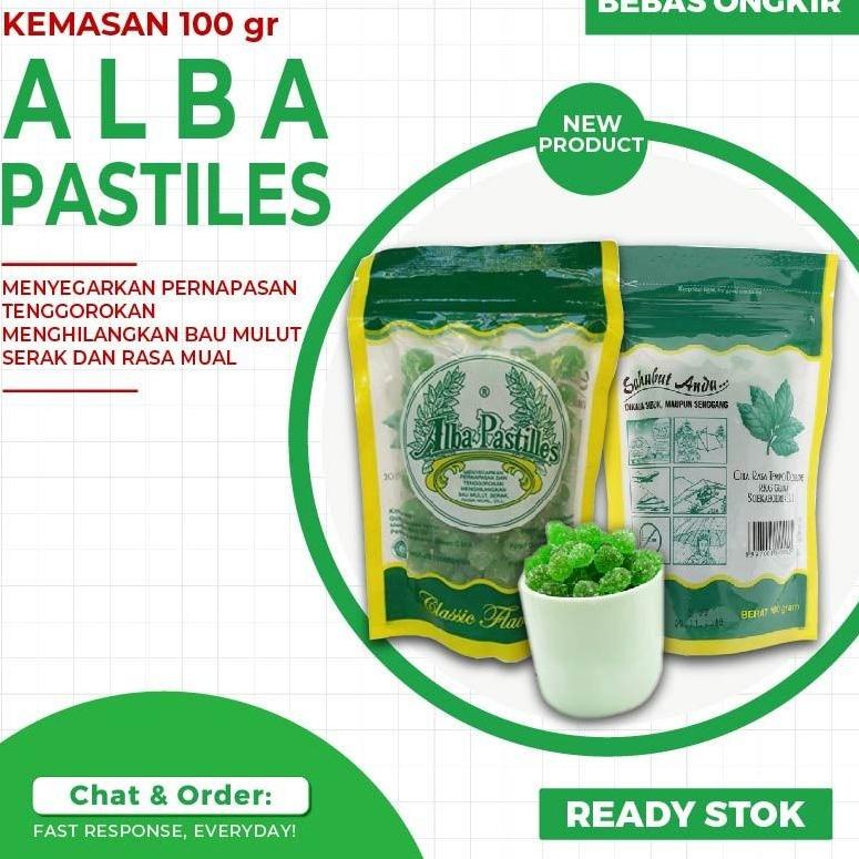 

Terbatas ★★★ Permen Alba Pastilles/Pastiles Original ◘