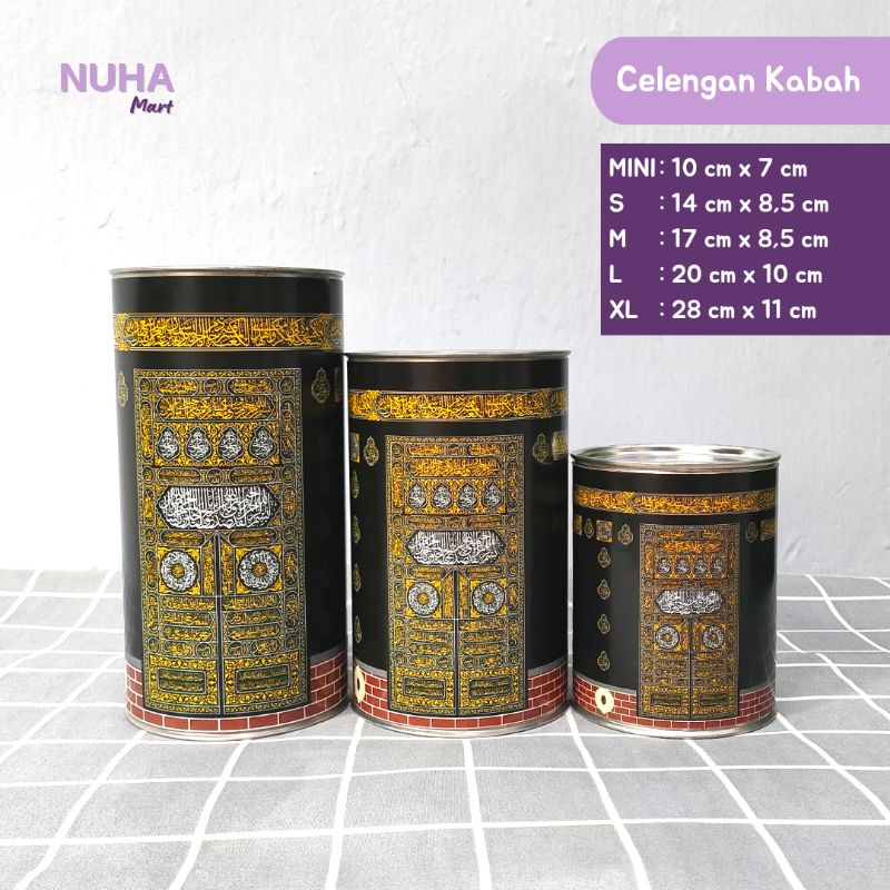 Celengan Kabah Souvenir Umrah Haji Madinah Arab Ka'bah oleh oleh Hamper