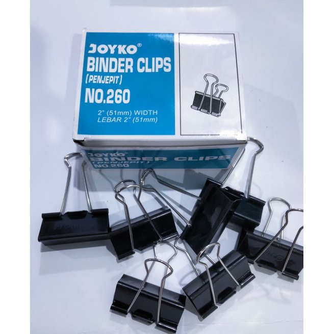 

PENJEPIT KERTAS BINDER CLIPS