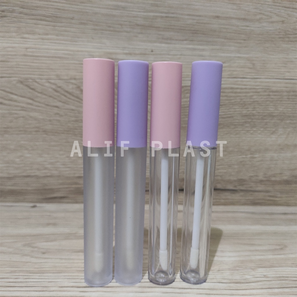BOTOL LIP GLOSS ACRYLIC 5 ML 4 ML TUTUP HITAM / BOTOL LIP CREAM
