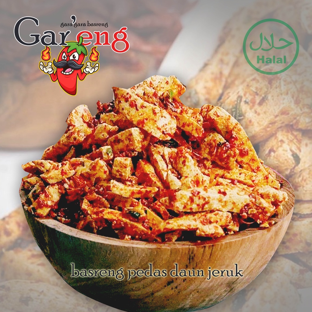 

Basreng Daun Jeruk 500 Gram Pedas