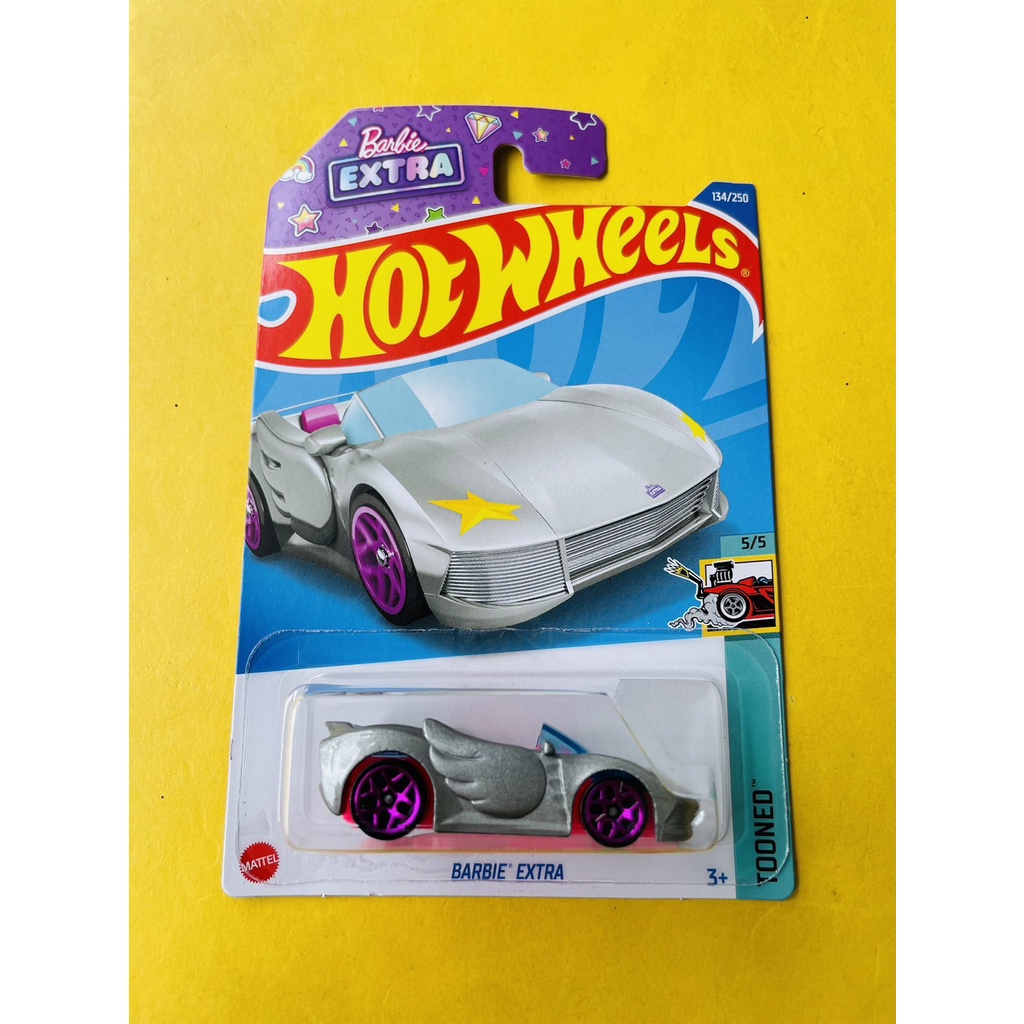 HOTWHEELS HOT WHEELS BARBIE EXTRA ABU TOONED LOT G 2022 DIECAST MINIATUR MOBIL MAINAN MOBILAN ANAK L