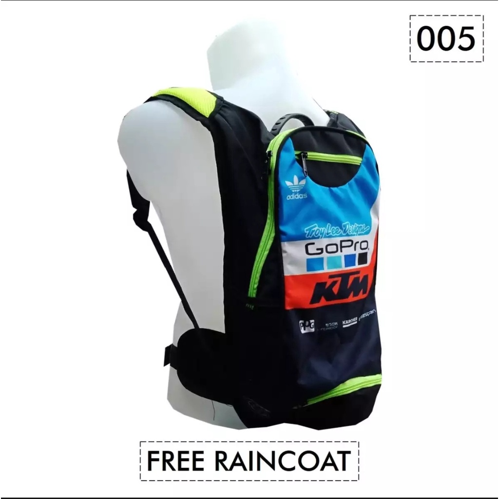 Tas cross tas trail hydro fulprinting tas punggung trail cross kualitas premium tas sepeda KODE 005 terlaris