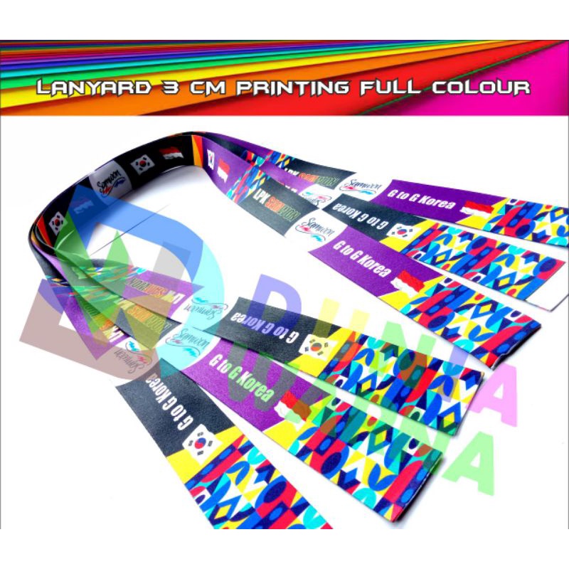 

TALI LANYARD PRINTING MEDALI CUSTOME 3 CM 2 SISI TANPA FINISHING