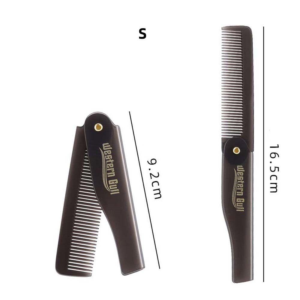 Needway Sisir Lipat Profesional Jenggot Sisir Aksesoris Rambut Hairdressing Oil Head Comb