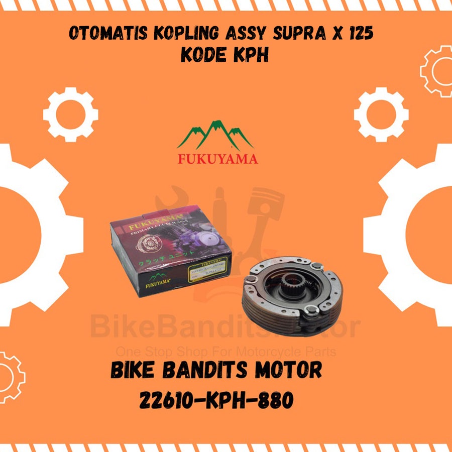 Kampas Ganda Otomatis Kopling Assy Supra X 125 Fukuyama