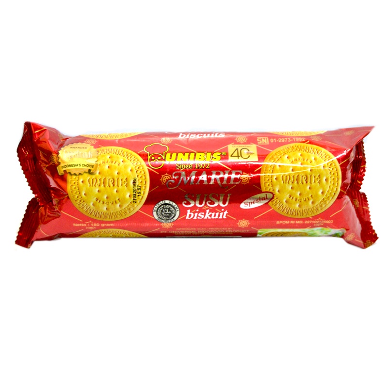 

Unibis Biscuit Marie Susu 180Gr