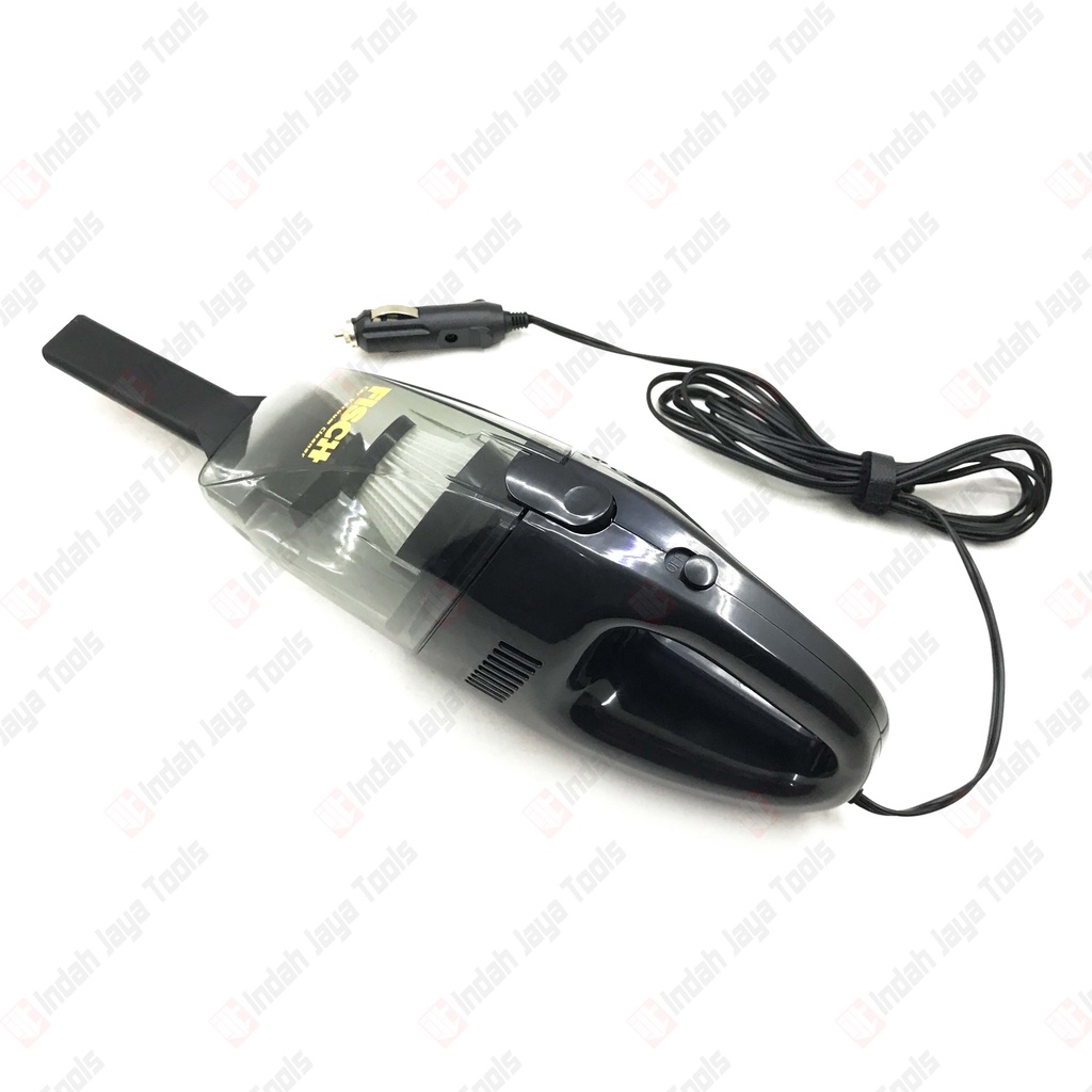 FISCH Vacuum Cleaner Portable DC 12V Vacum Penghisap Sedot Debu Mobil