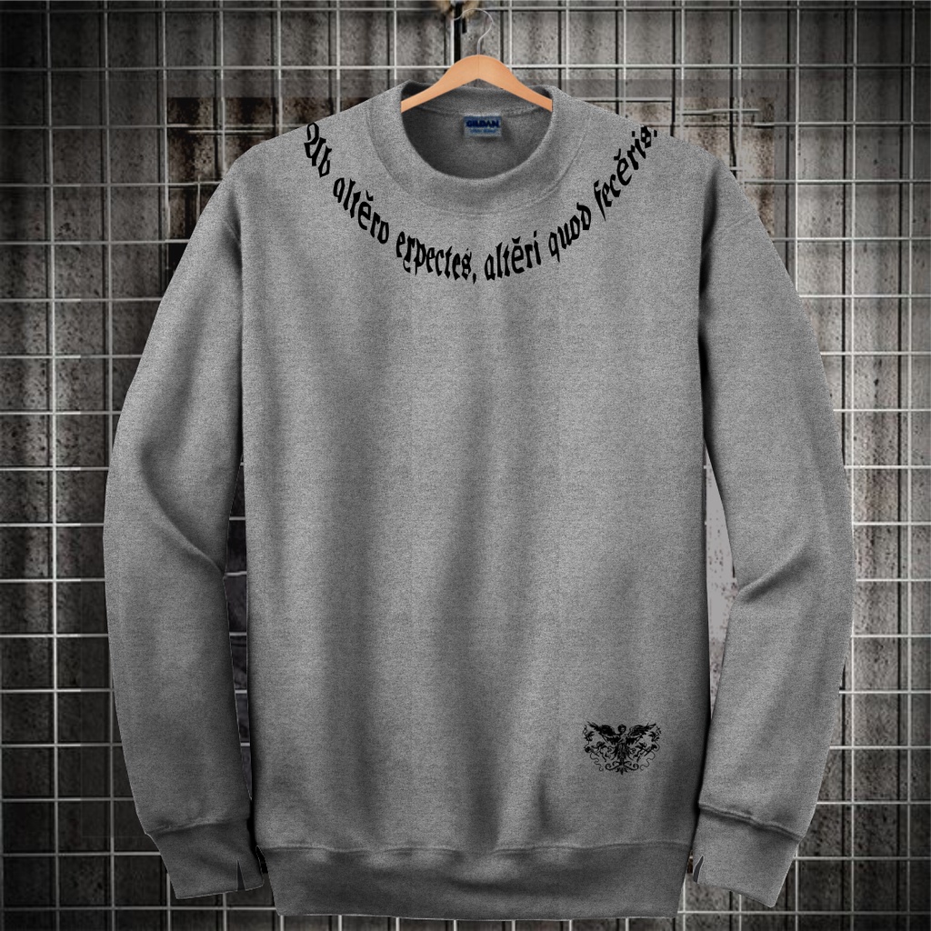 Sweater Crewneck pria terbaru GOD AMORE  / crewneck kekinian kwalitas distro