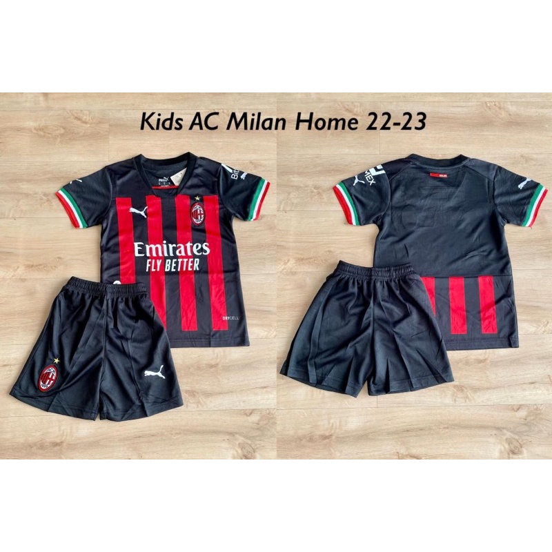 JERSEY KIDS AC MILAN HOME ANAK GO