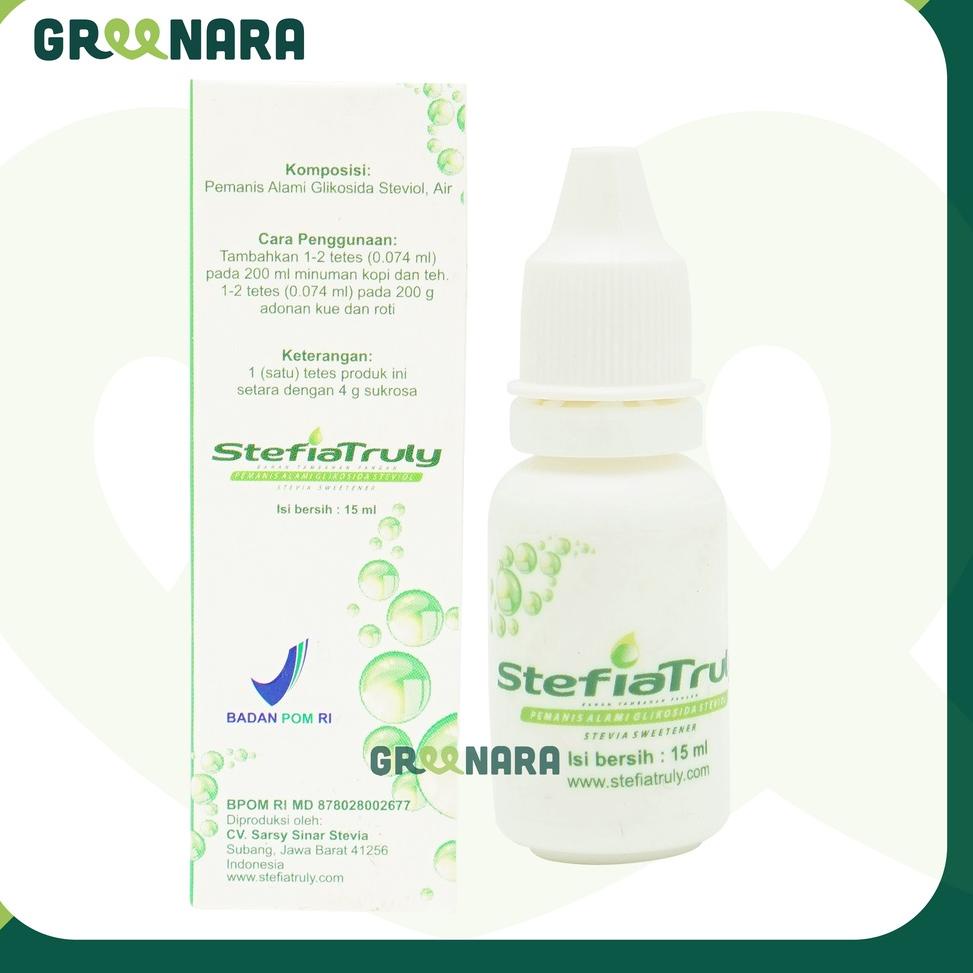 

Best seller Pemanis Alami Stefia cair / Zero Gula Kalori / Stevia KW8