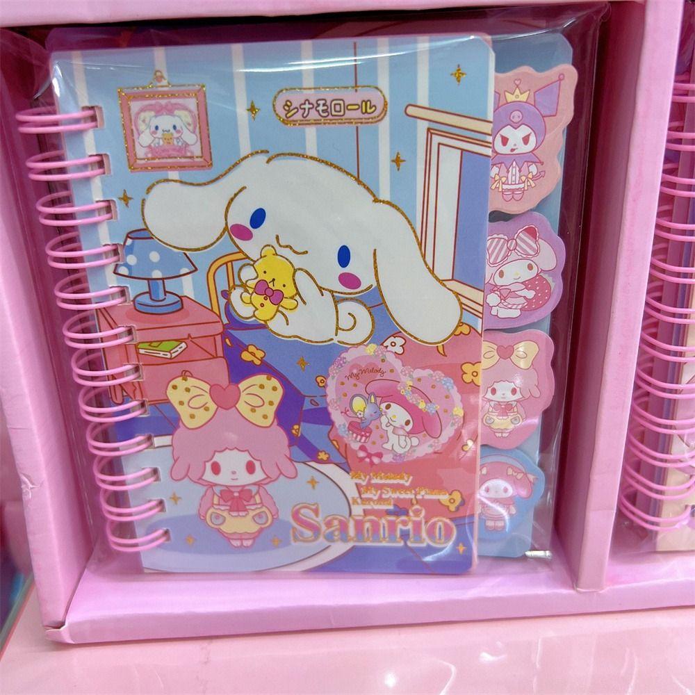 Agustin Kuromi Notebook Perlengkapan Kantor Stationery Weekly Planner My Melody Agenda Siswa Buku Memo