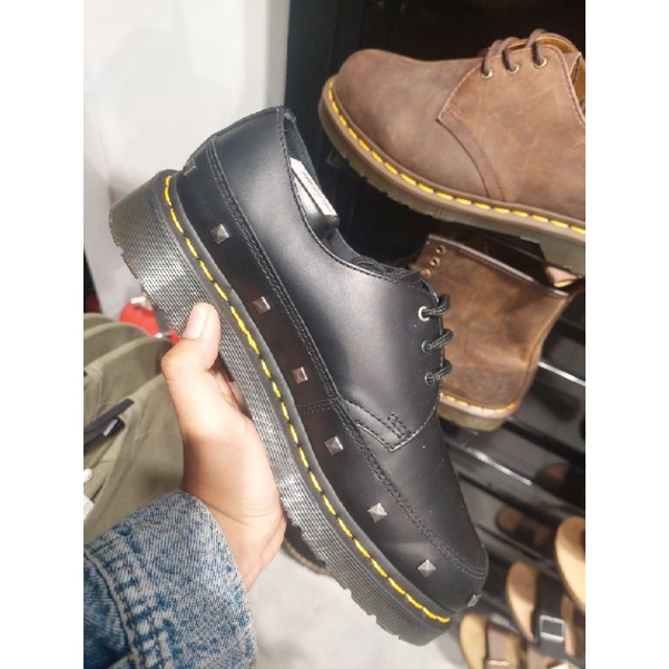 SALE DOCMART DR MARTENS 1461 BEX STUD BLACK SIZE 36 - 43 NEW ORIGINAL