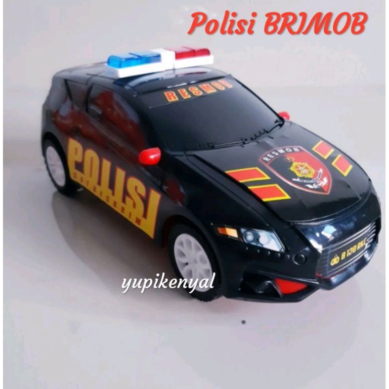 Mainan Mobil Polisi Brimob Militer