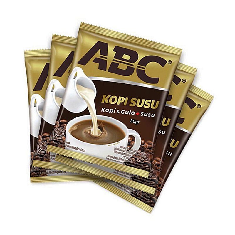 

Kopi ABC Susu 30gr x 10pcs