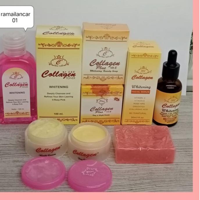 Discount Today Paket Cream Collagen Lengkap 5in1  Original | Cream Collagen Asli 