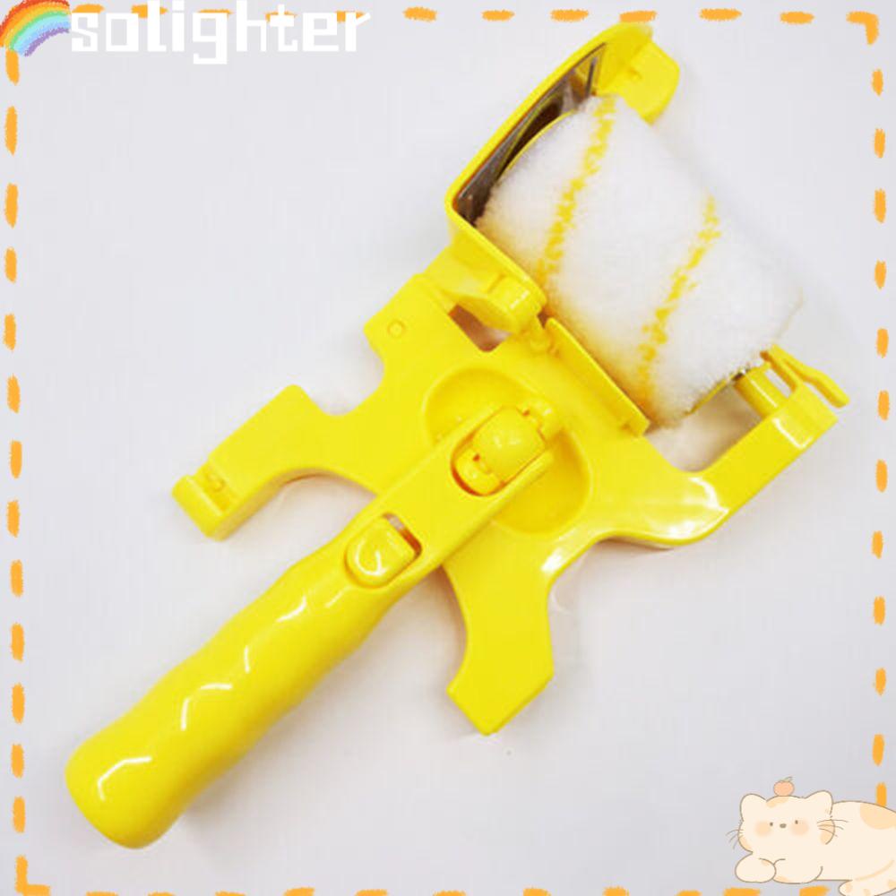 Solighter Clean-Cut Paint Edger Home Handheld Kuas Cat Kamar Multifungsi
